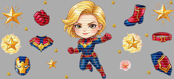 16oz Superhero-SU-307